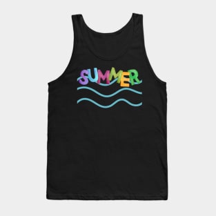 Summer Never Ends Tee,Summer Tee, Summer Mom Shirt,Retro Summer Shirt,Hello Summer Shirt, Summer Vibes Shirt,Sunshine Shirt T-Shirt Tank Top